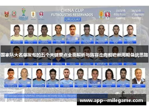 国家队大名单发布的五个关键要点全面解析与阵容走向前瞻新周期备战思路
