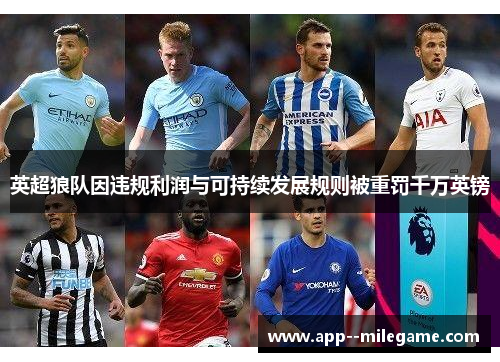 英超狼队因违规利润与可持续发展规则被重罚千万英镑